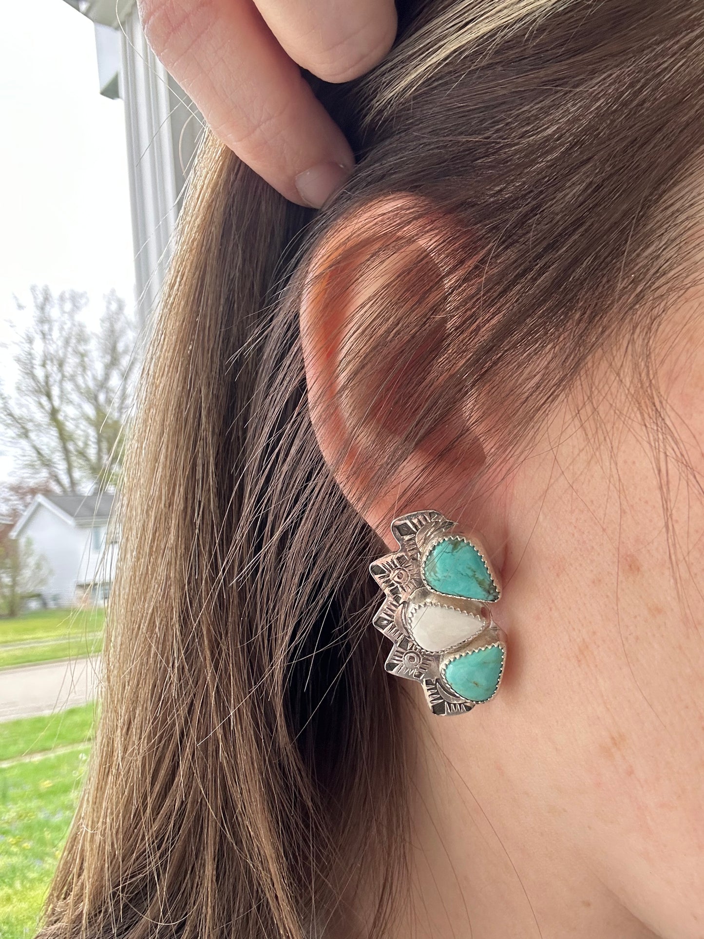 Baja Cluster Statement Earrings