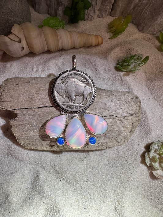 1936 Buffalo Nickel Pendant