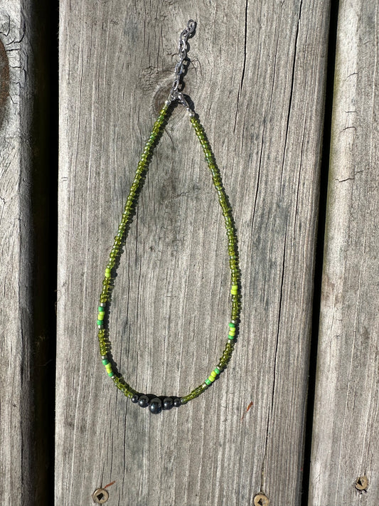 Green Monster Necklace