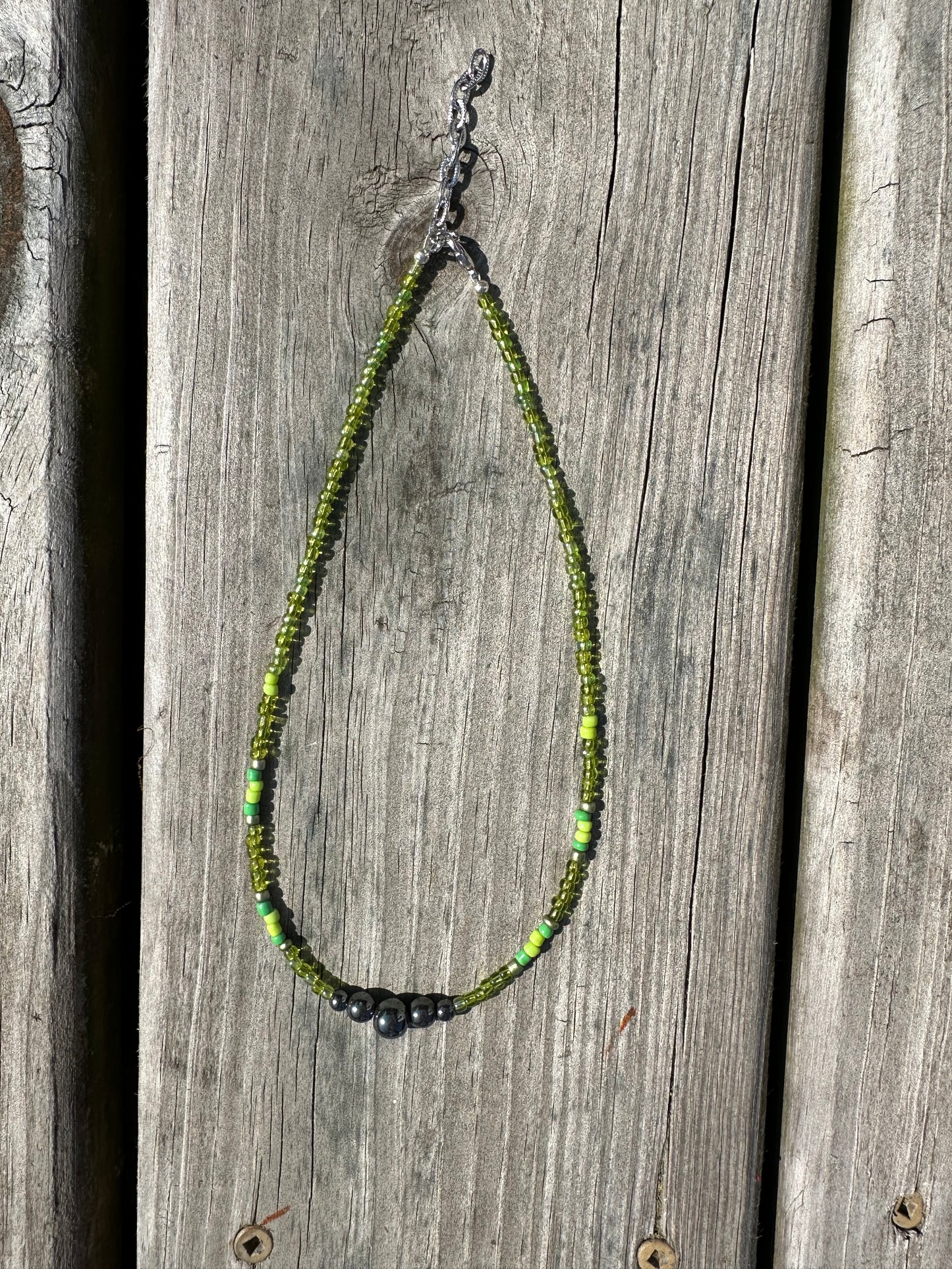 Green Monster Necklace