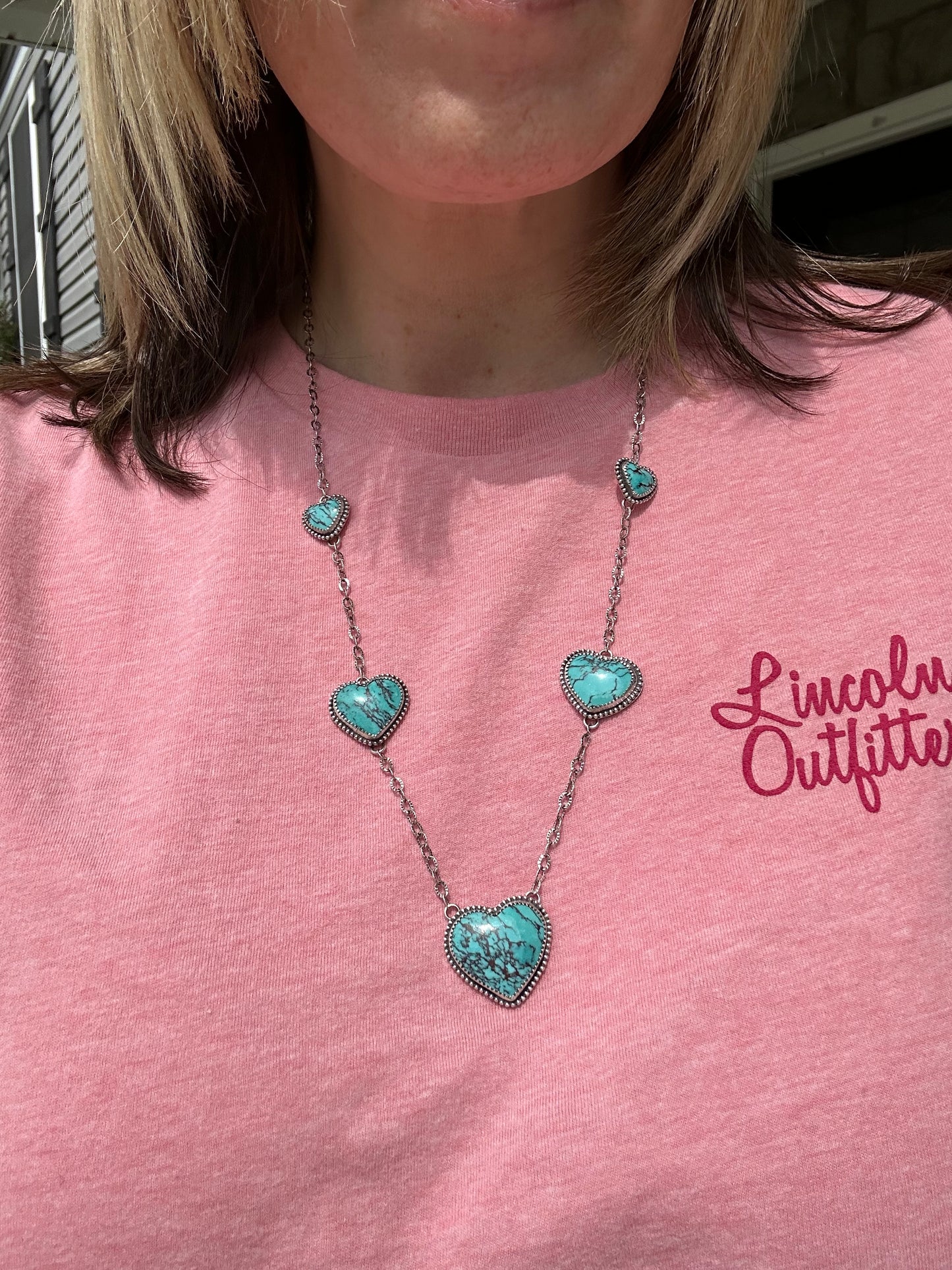 Loving Heart Statement Necklace