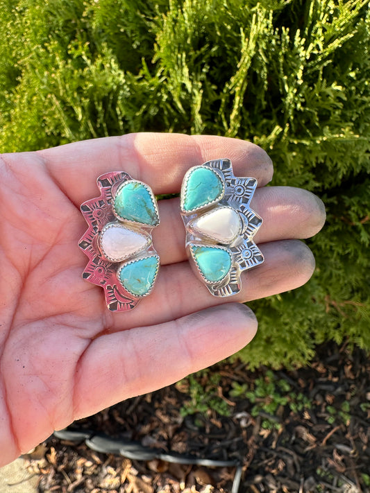 Baja Cluster Statement Earrings