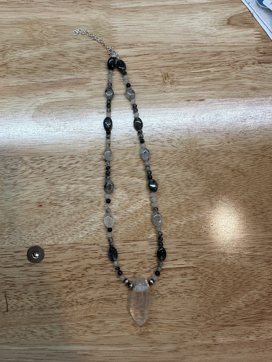 Tourmalated Quartz Necklace