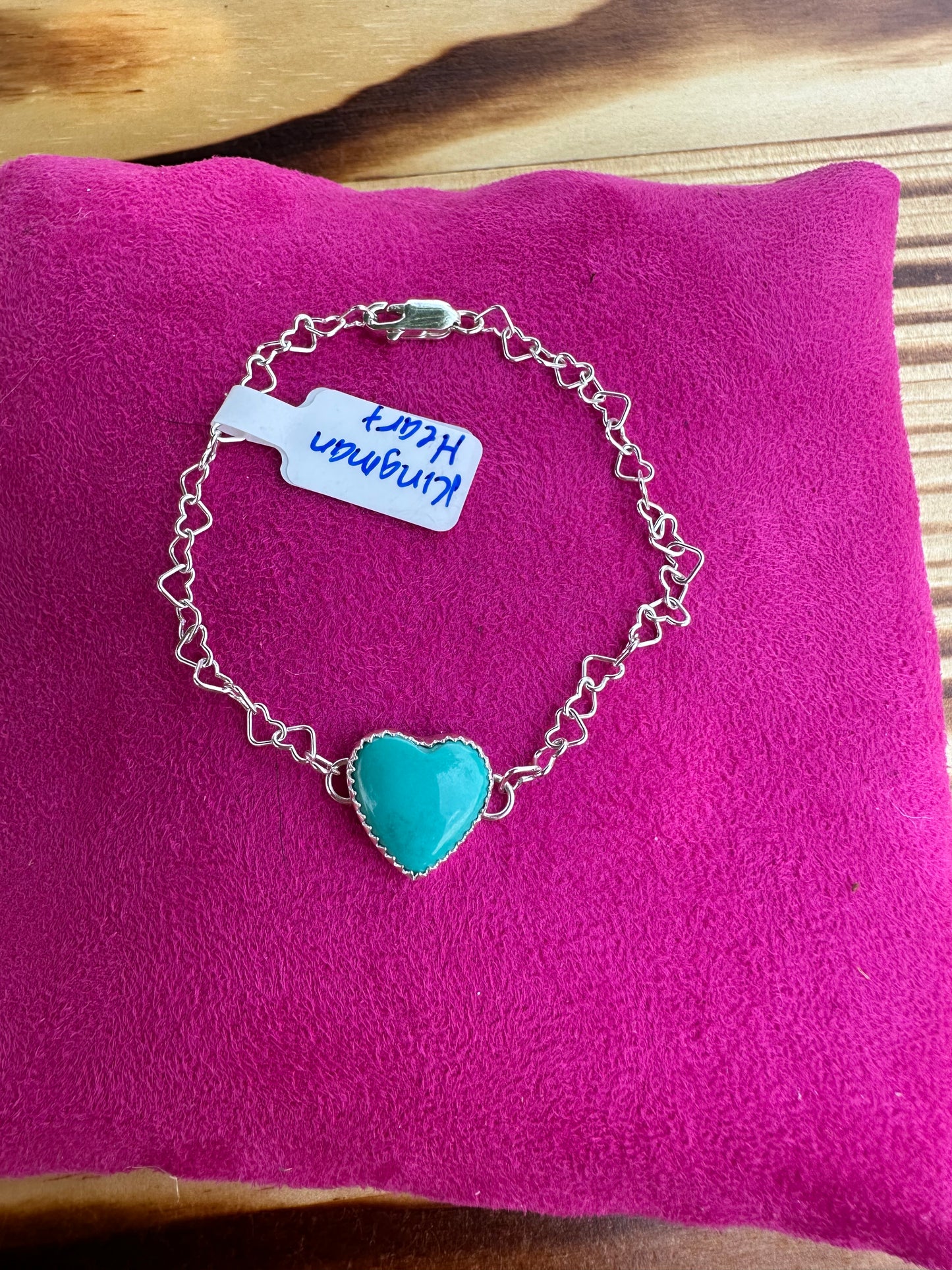 Kingman Heart Bracelet