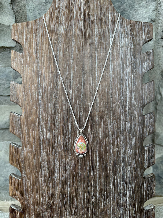 Mexican Fire opal Necklace*