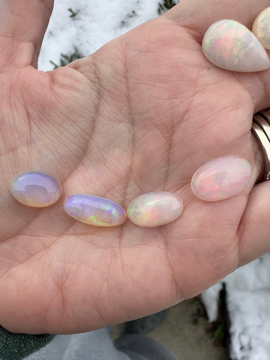 Custom 4 opal Choker for Chelsey